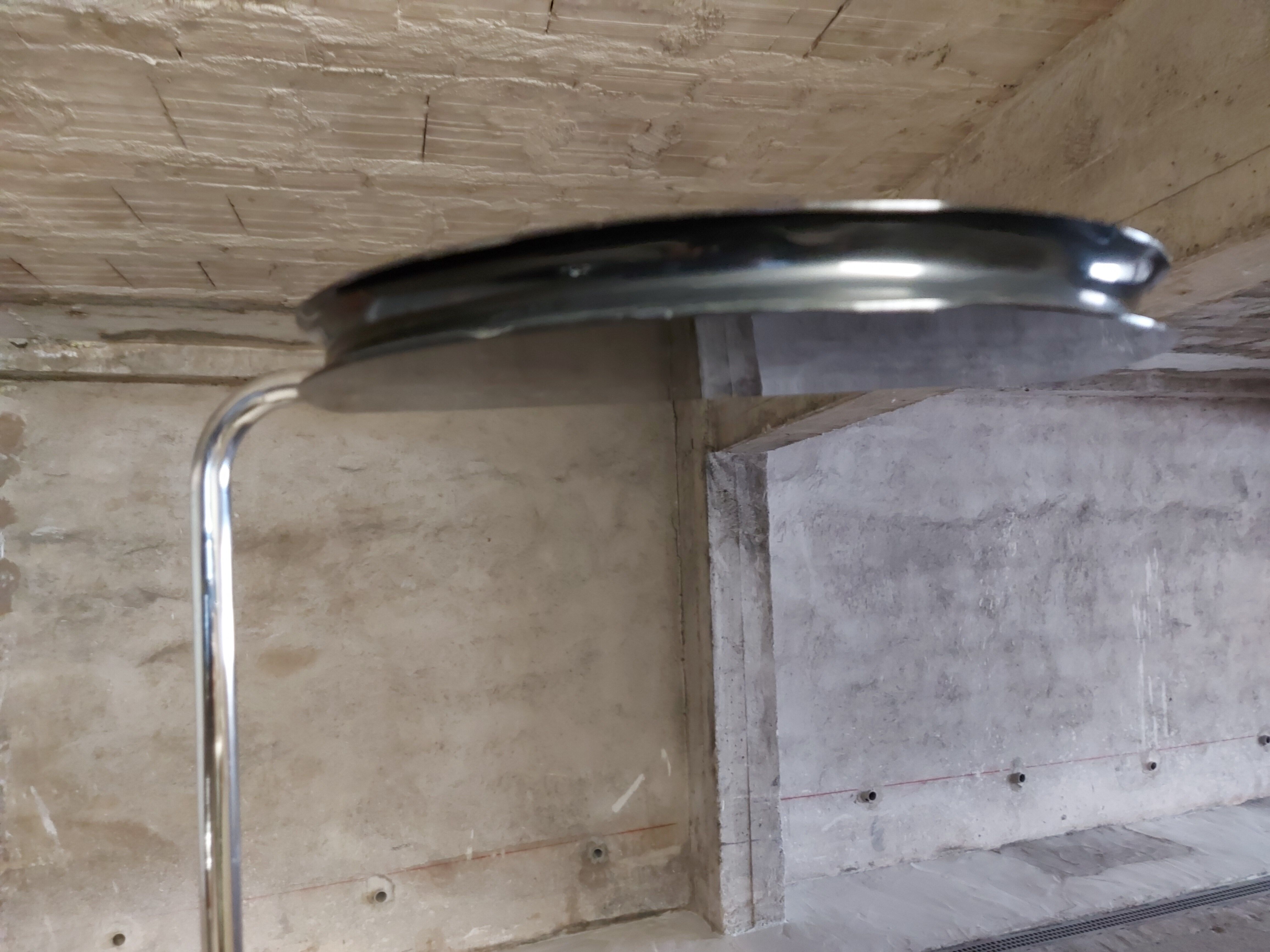 Lamp "Mezza Luna" by Bruno Gecchelin, Skipper edition
