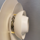 Danish designed hanging lamp, produced by JEKA (closed in the 1990s) model 1029-P