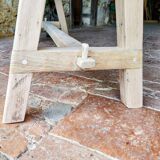 Banc en chêne massif, Rustique,Brut.