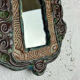Anonymous ceramic mirror, 20x12 cm