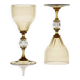 Calici in glass smoked from Cenedese Murano