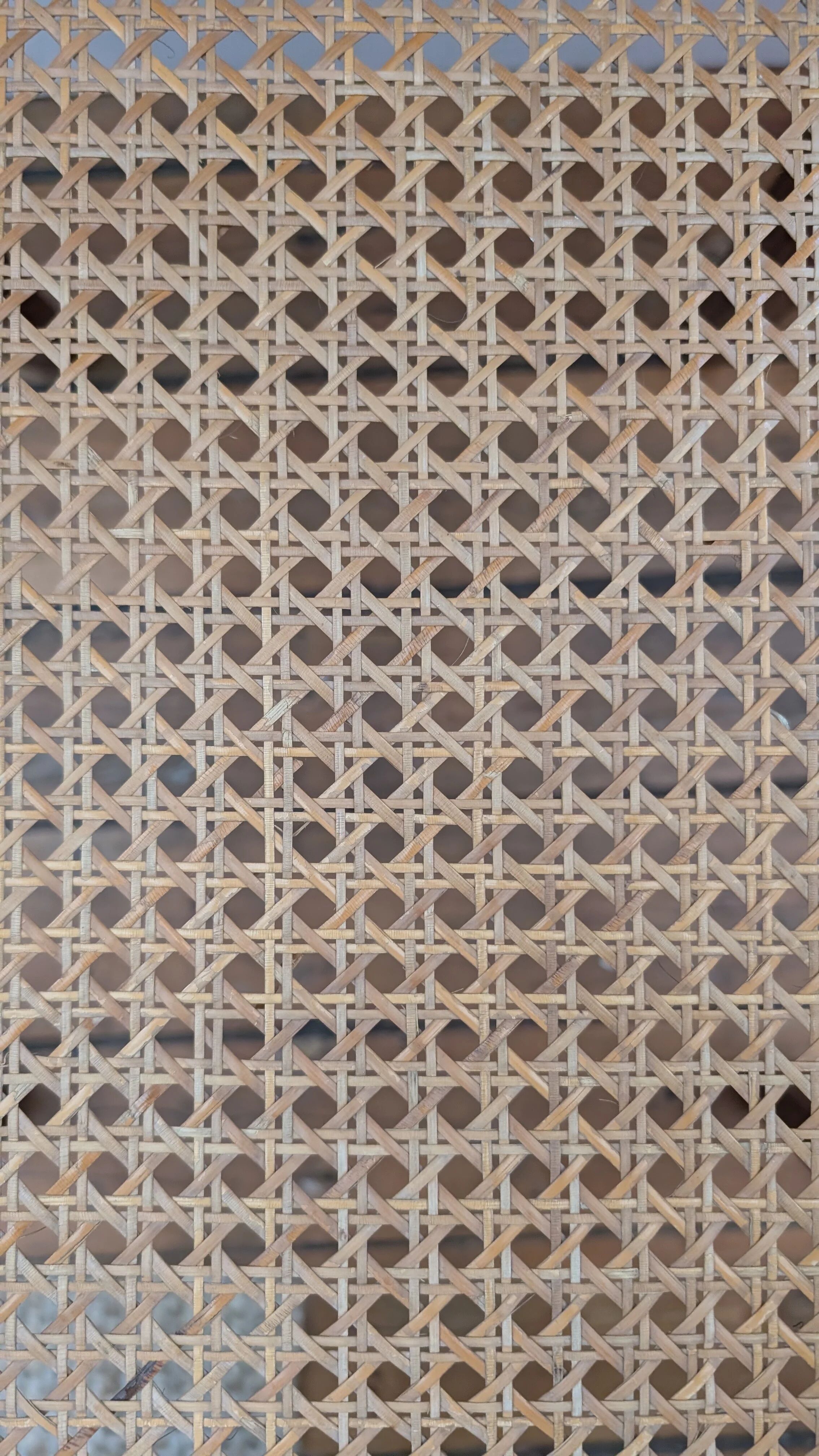 Antique Louis XVI style armchair in wood and caning