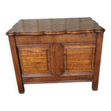 Coffre en bois en chêne massif