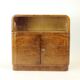 Art Deco Sideboard / Dry Bar In Walnut, Czechoslovakia 1930s