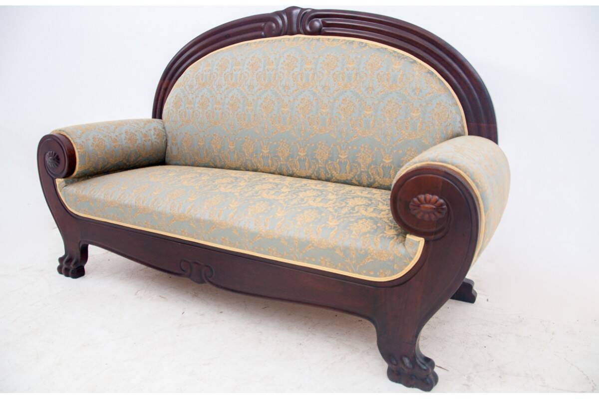 Antique sofa, Northern Europe, the 19th centuries.