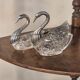 Swan salt shakers