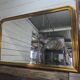 Louis Philippe style gilded mirror, mid-20th century, bevelled mirror.