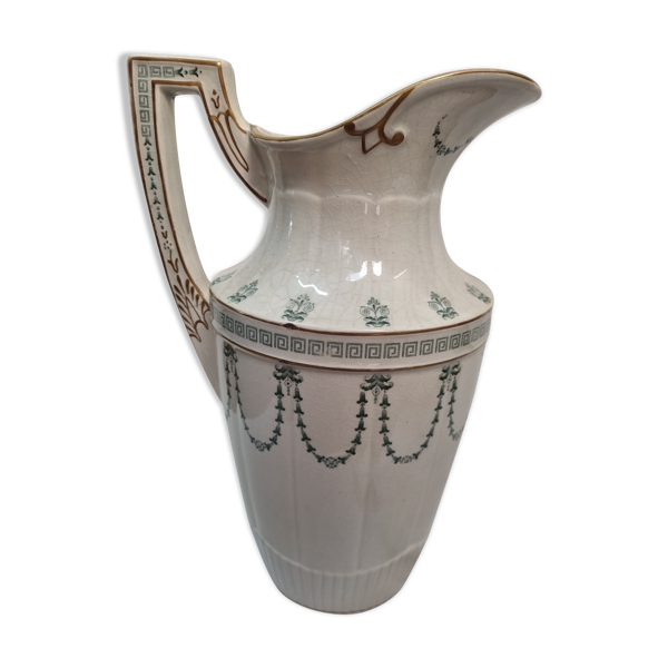 Broc à eau terre de fer 1920 Gien