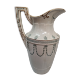 Water broc, iron earth bowl 1920 Gien