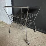 1950s rolling magazine rack