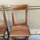 Pair of Lorraine chairs in raw wood