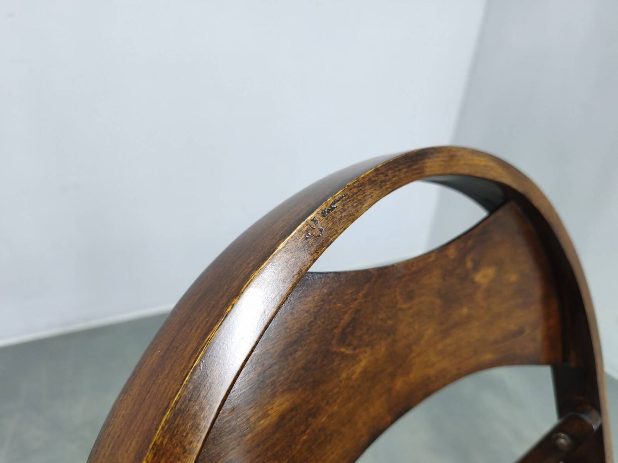 Pair of Bauhaus Folding Chairs B751 by Ligna, Czechoslovakia 1930s