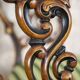 Chaises en noyer vintage vert clair, années 1890, ensemble de 5