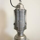 Large Industrial Pendant Lamp by Charles Keller for Zumtobel Staff, 1990