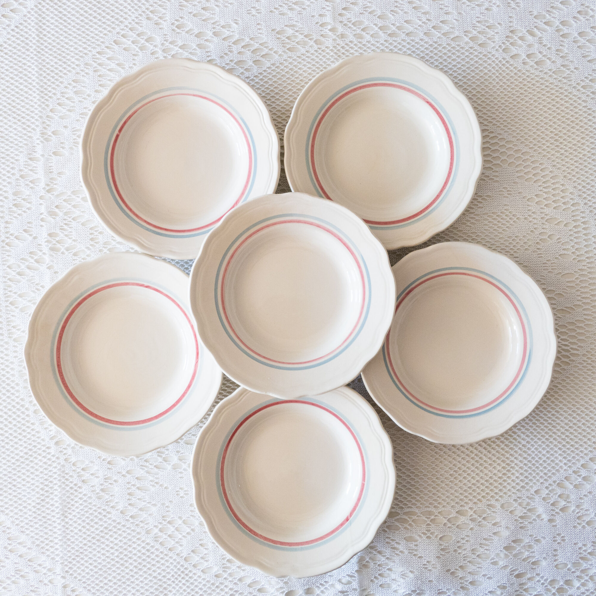 Vintage porcelain plates