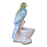 Bird slip pot vase