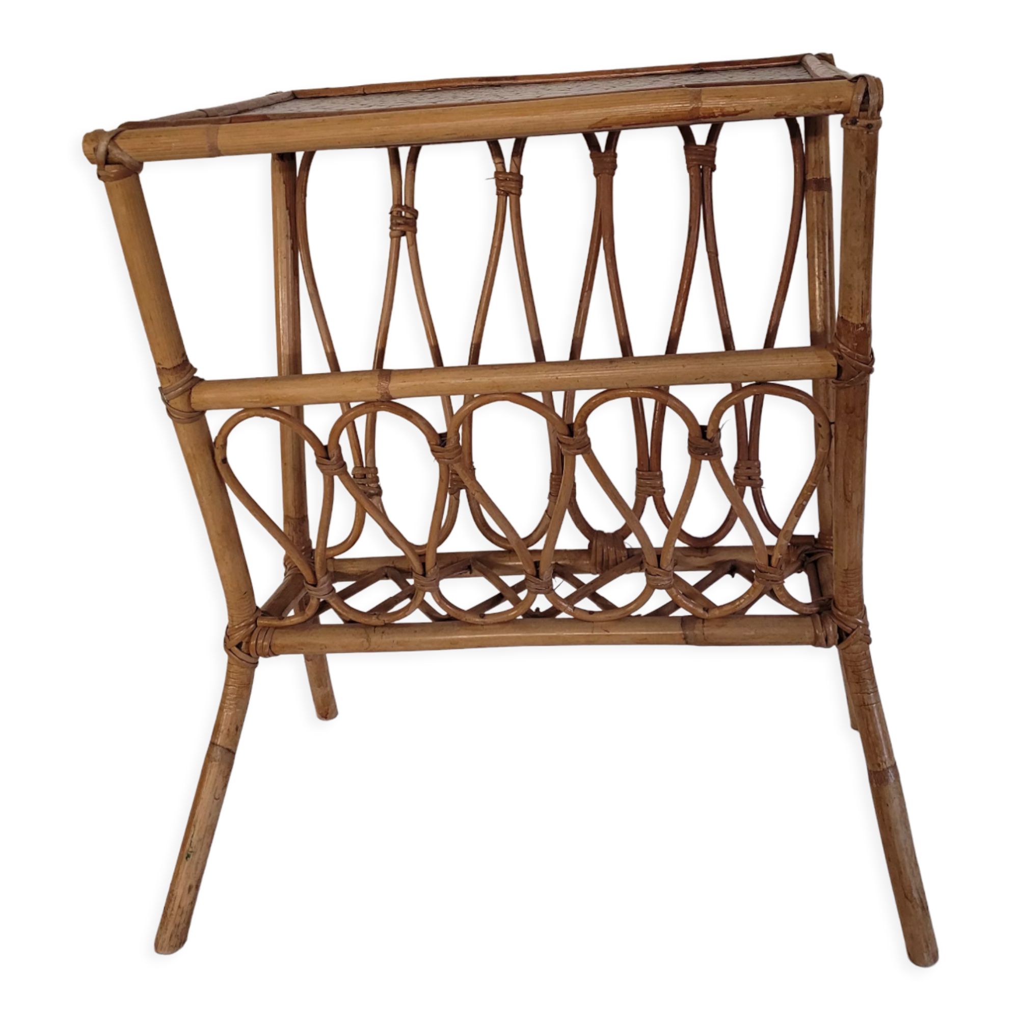 Glass rattan review doors