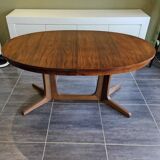 Vintage extendable table Baumann 1970s