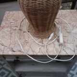 Wicker lamp
