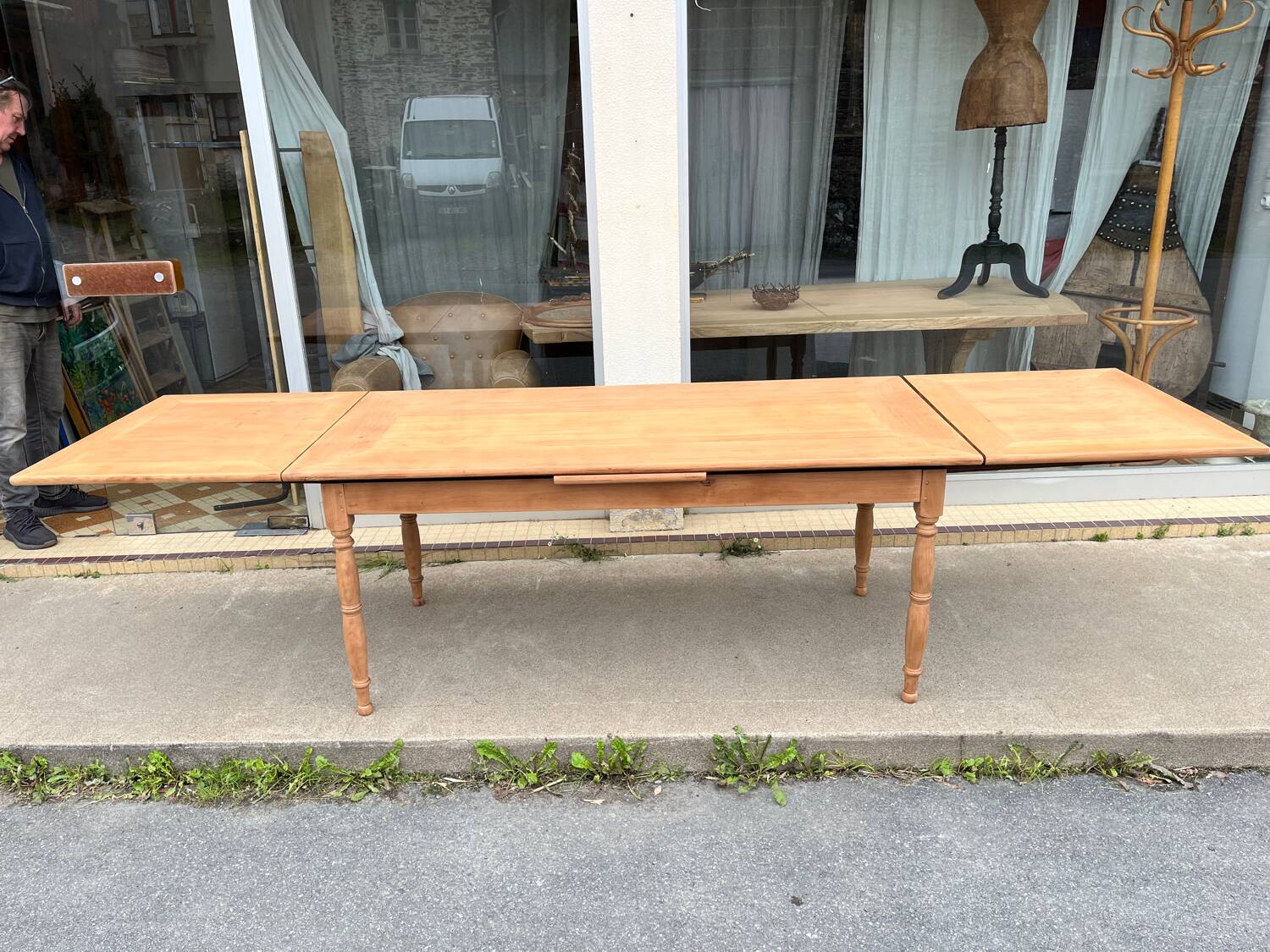Cherry wood table
