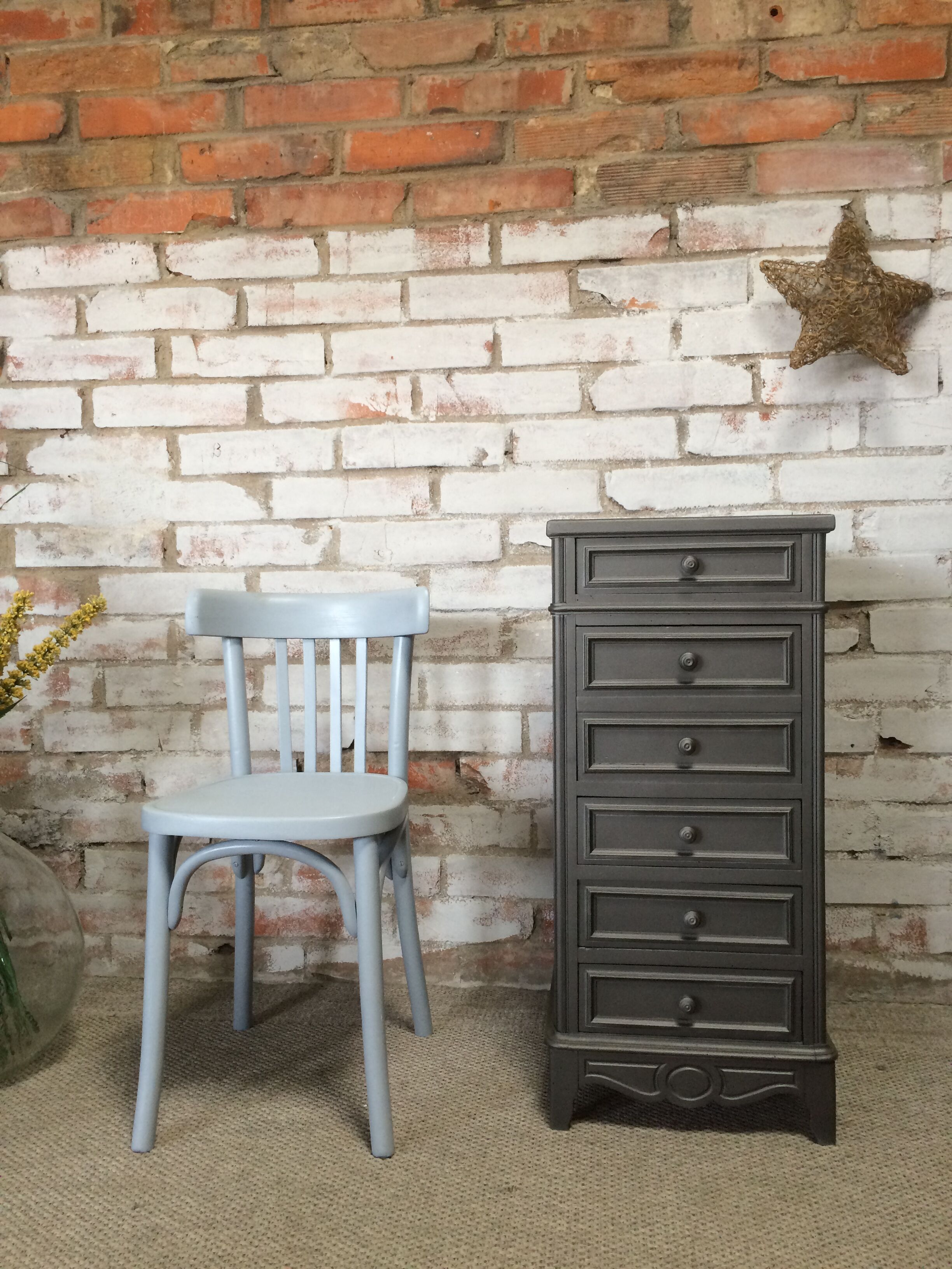 Antique chiffonnier / bedside Louis Philippe