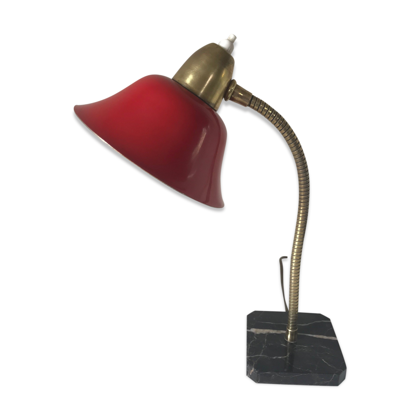 Lamp base marble vintage 60