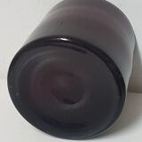 Beautiful Red Cylindrical Vase in Blown Glass