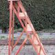 Varnished painter's step ladder