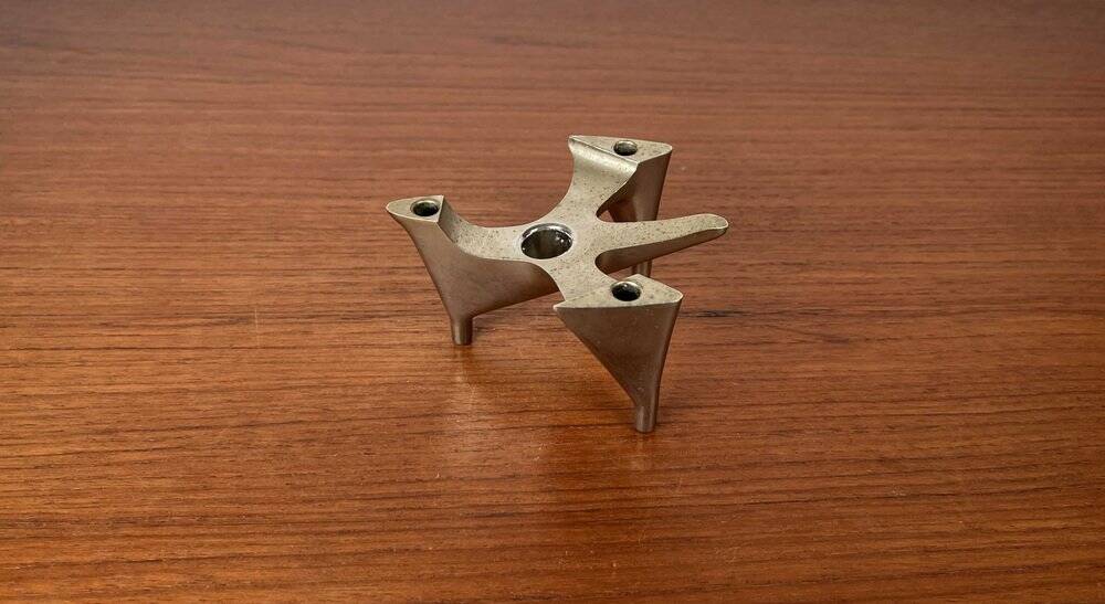 Vogelflug candle holder, German model from the mid-century space age by Hammonia Motard, 1960s.