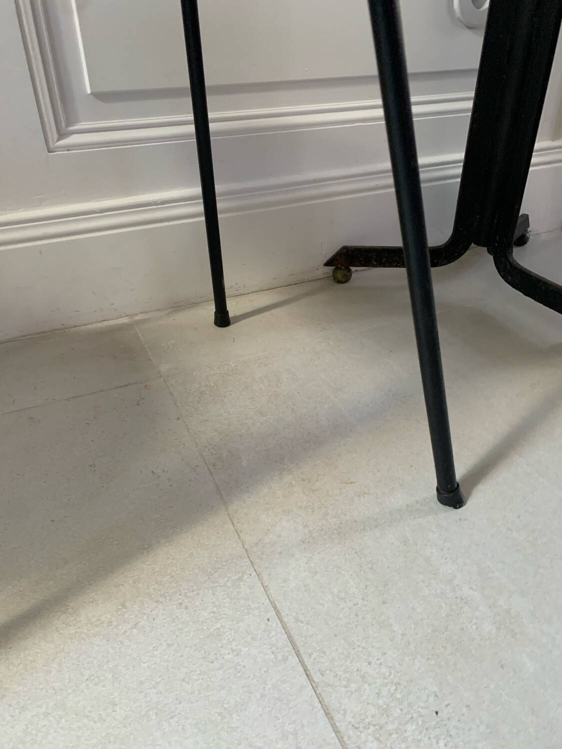 Two Arne Jacobsen "hammer" chairs