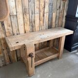 Renovated old workbench