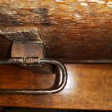 Rustic oak table 1930 with flap