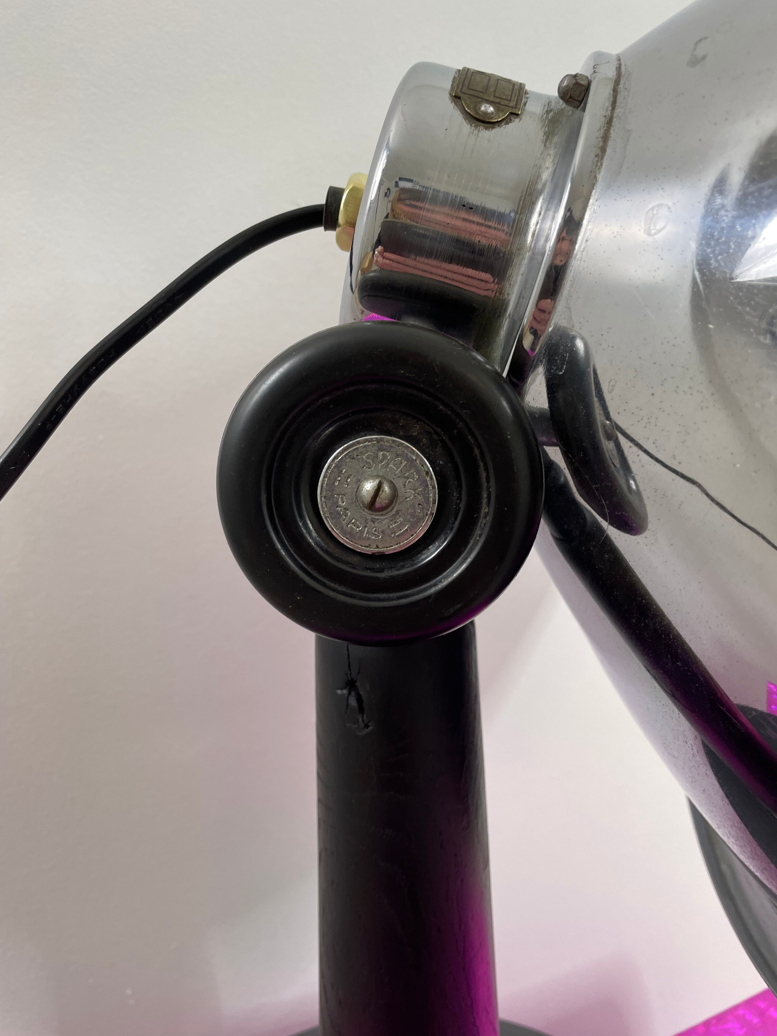 industrial lamp old French radiator