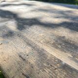 Table pliante ancienne en bois