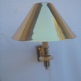 Pair of vintage brass wall light
