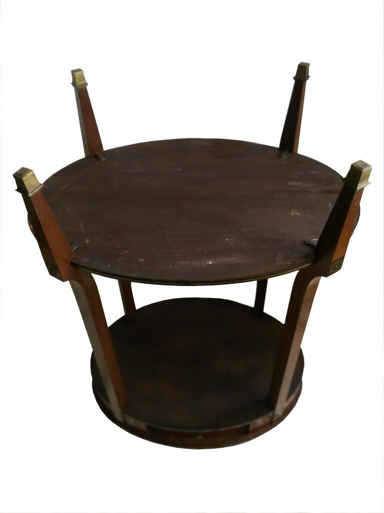 Side table, mahogany, Art Deco, circa 1920