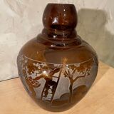 Art deco vase signed Berlys