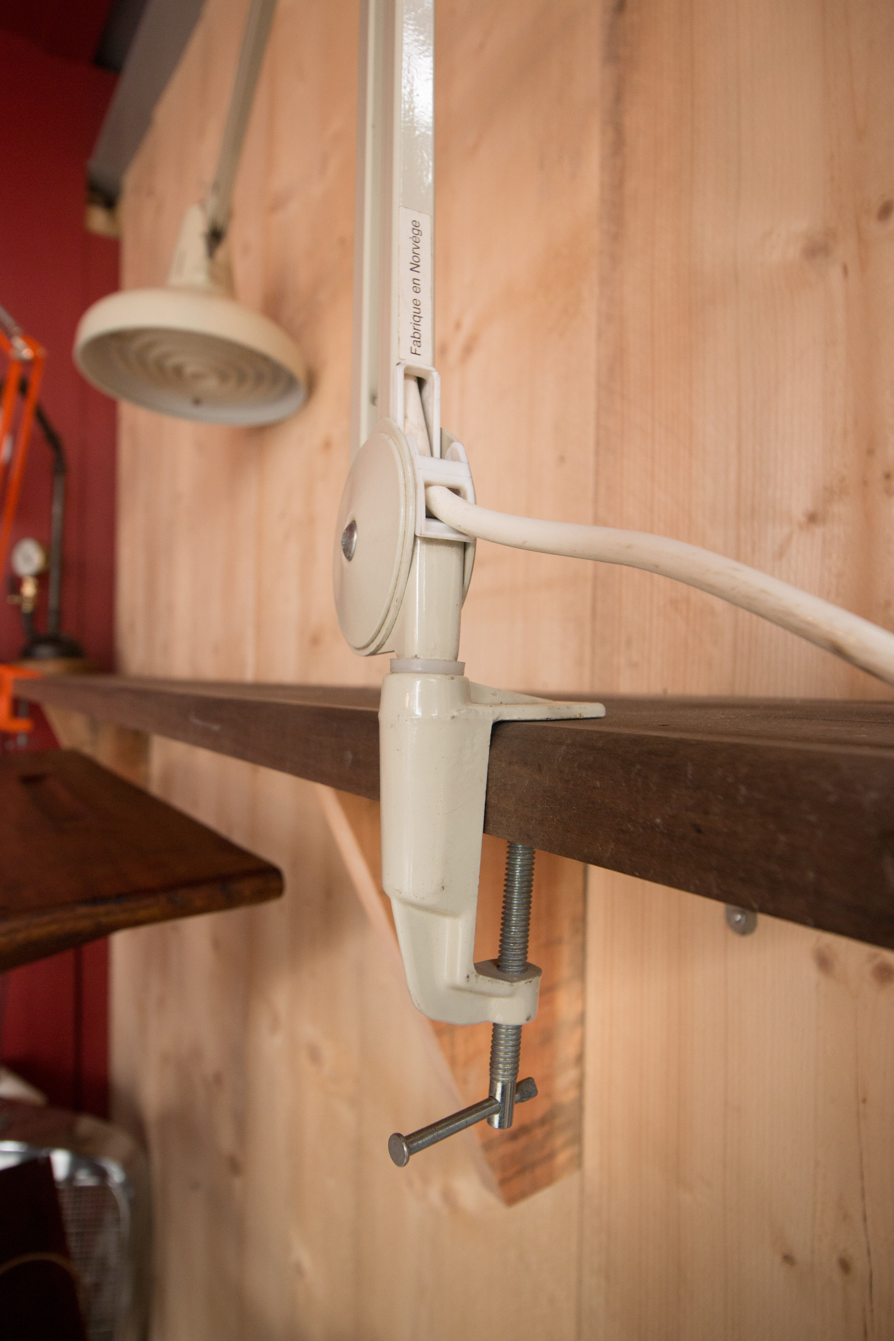 Large articulated Luxo lamp type MLS