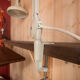 Large articulated Luxo lamp type MLS