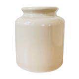 Vintage white stoneware pot