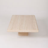 Travertine coffee table, 1970s