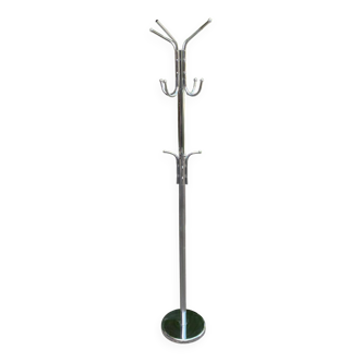 Vintage Parrot Coat Rack in Chrome Steel