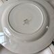 Lot de 5 assiettes plates rose poudré Digoin Sarreguemines et Longwy années 30-40