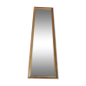 Beveled mirror gilded frame 140x42