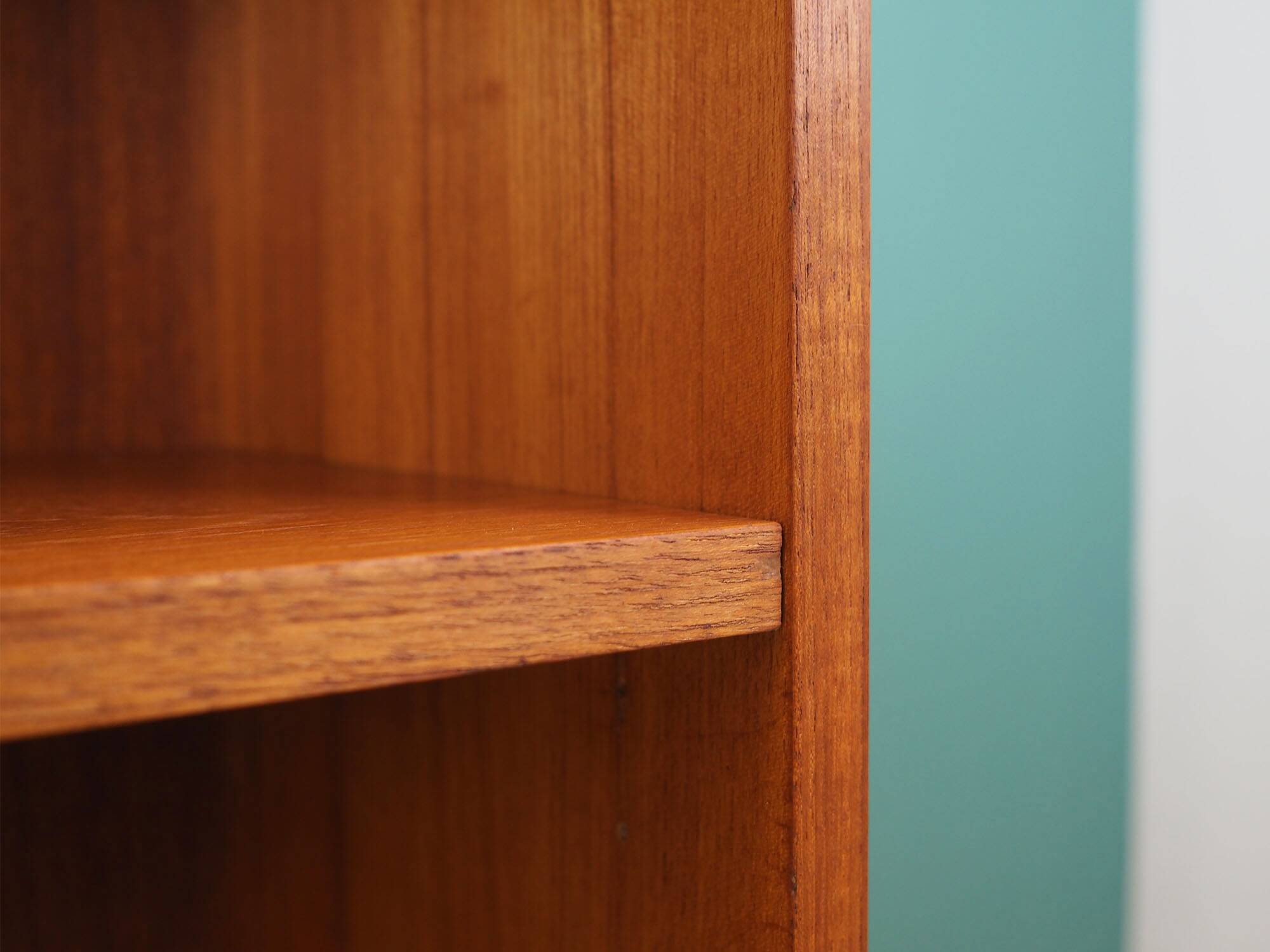 Teak bookcase, Danish design, 1970s, production: Denmark