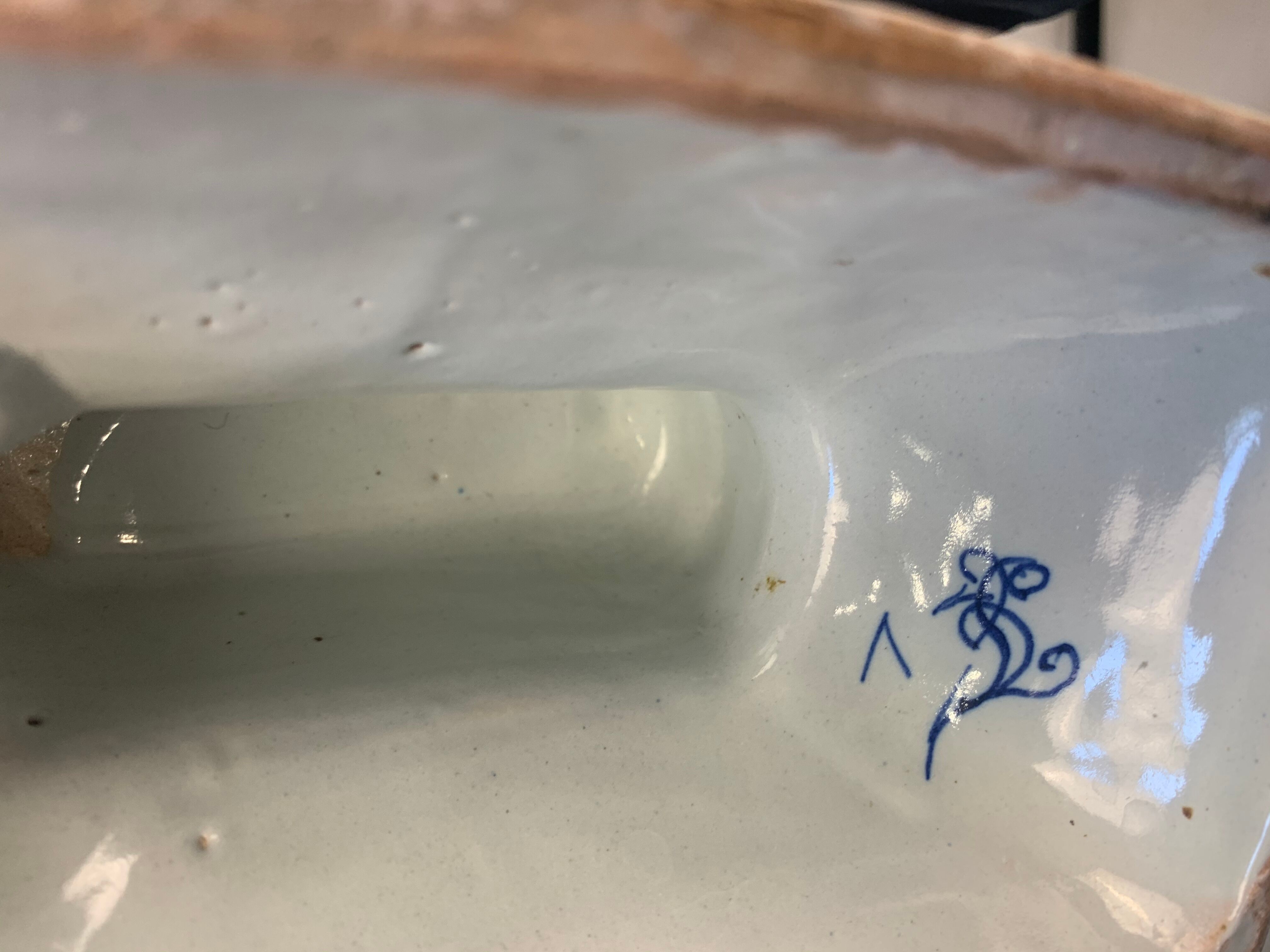 Rouen porcelain bouquetière