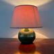 Vintage glazed ceramic lamp