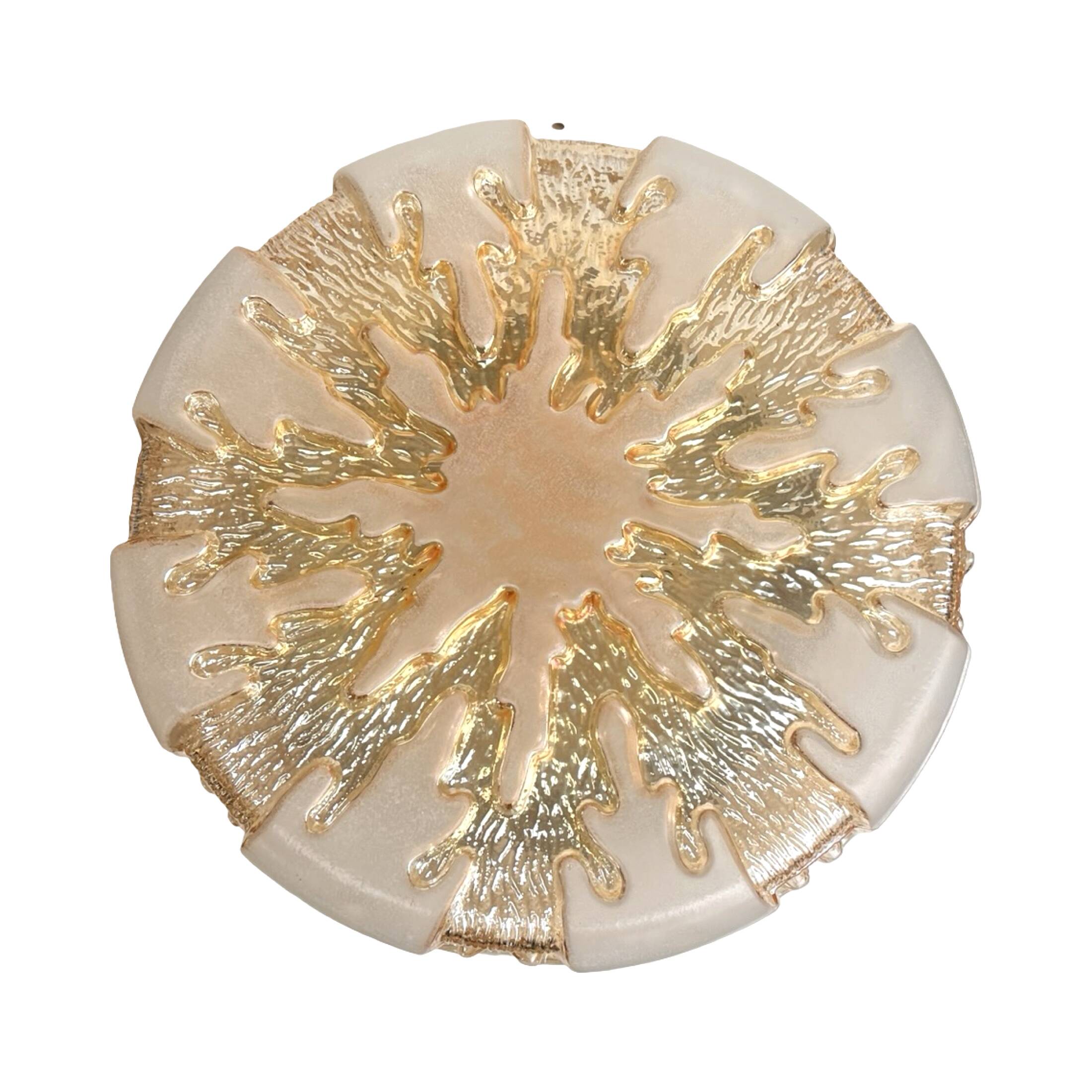 Eickmeier Leuchten ceiling lamp, Hollywood Regency Germany, 1970s.