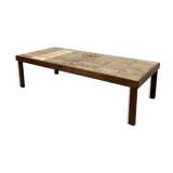 Ceramic coffee table Jean Derval Roger Capron
