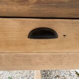 Stripped farmhouse table 180 cm